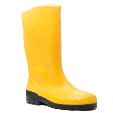 фото Резиновые сапоги рабочие мужские dunlop devon safety желтые 37 ru