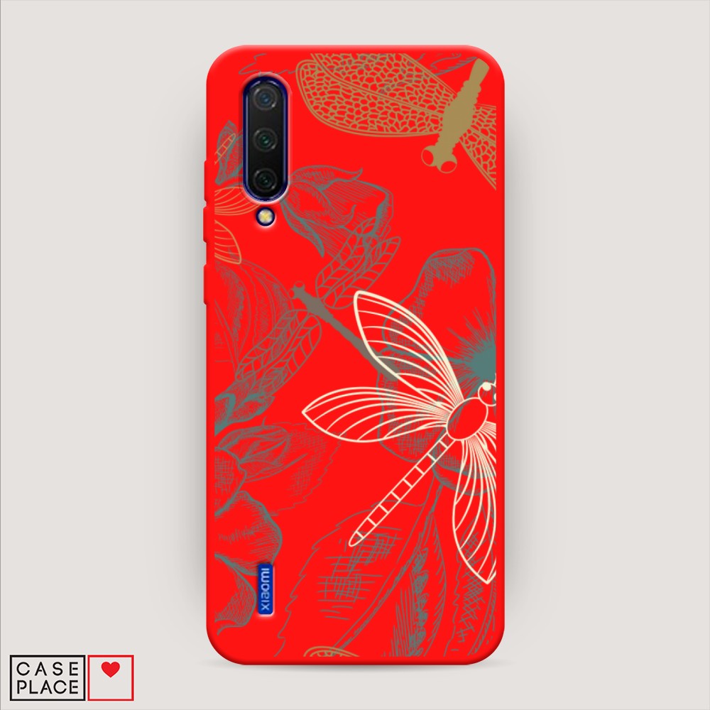 

Чехол Awog на Xiaomi Mi 9 Lite/Mi A3 Lite/Mi CC9 "Тени стрекоз", Разноцветный, 36753-1