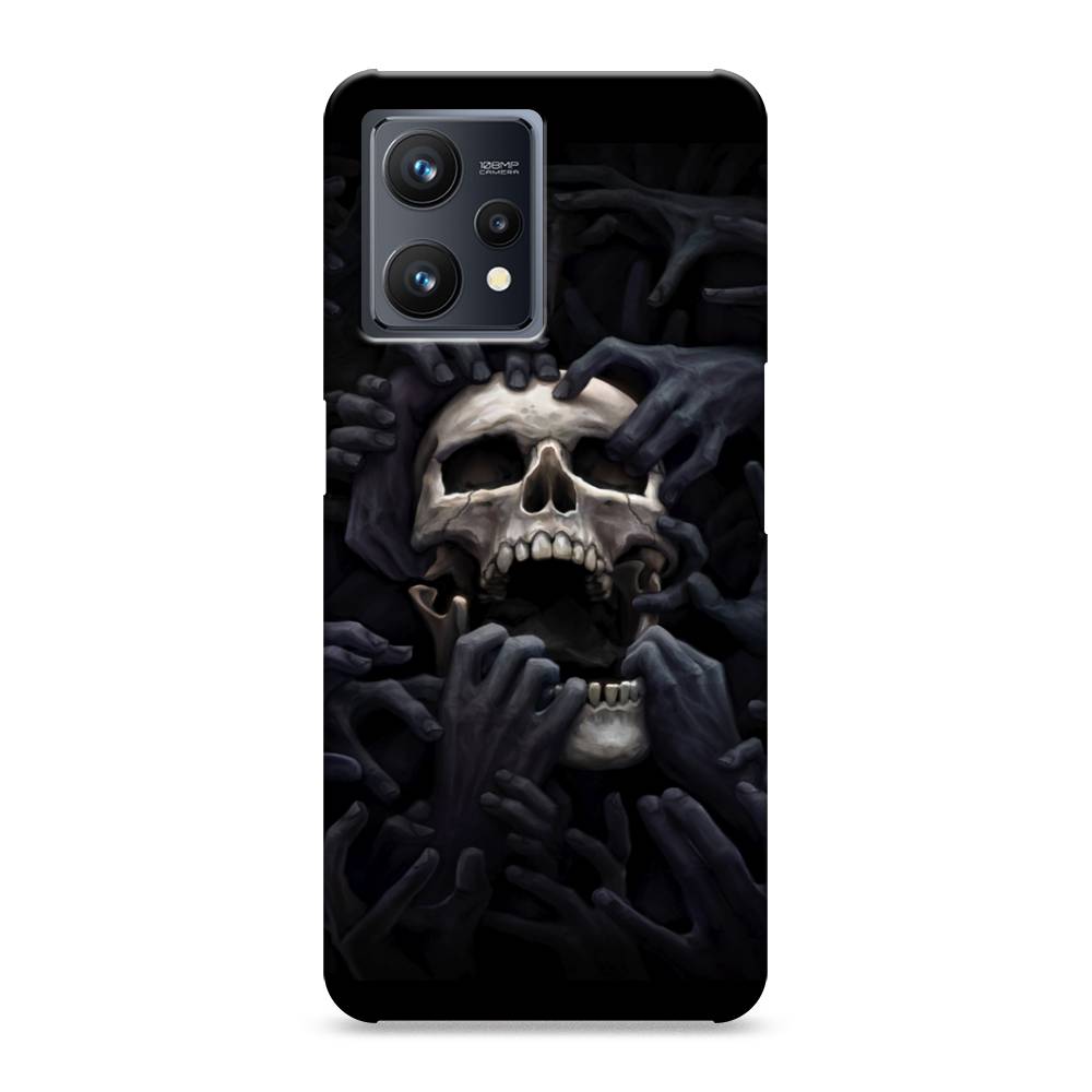 

Пластиковый чехол "Череп 29" на Realme 9, 257220-7