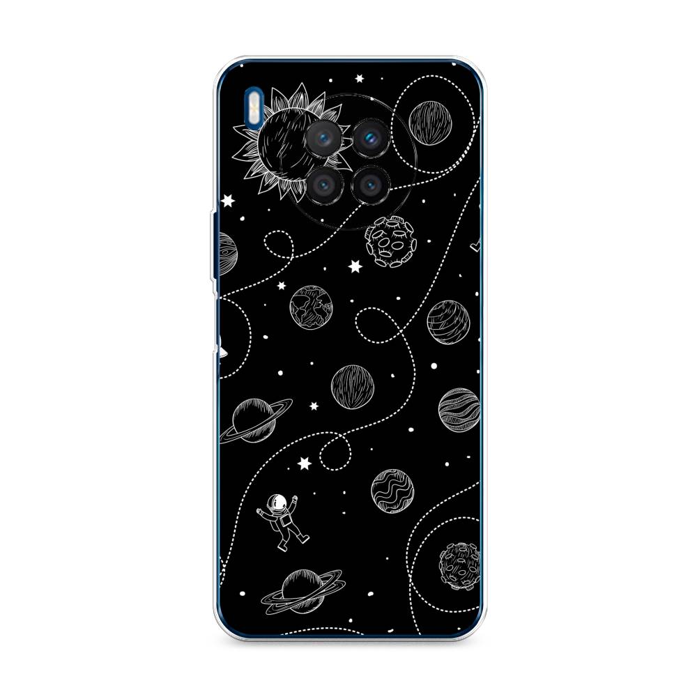 

Чехол Awog на Huawei Nova 8i "В невесомости", Разноцветный, 6106350-4
