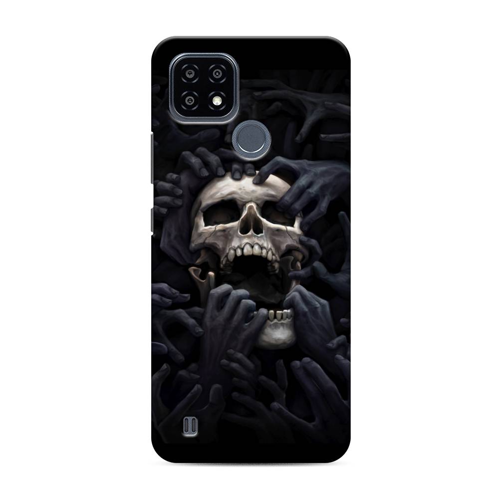 

Пластиковый чехол "Череп 29" на Realme C21Y, 256820-7