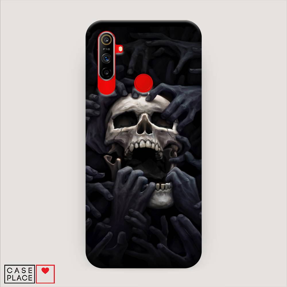 

Пластиковый чехол "Череп 29" на Realme C3, 253020-7