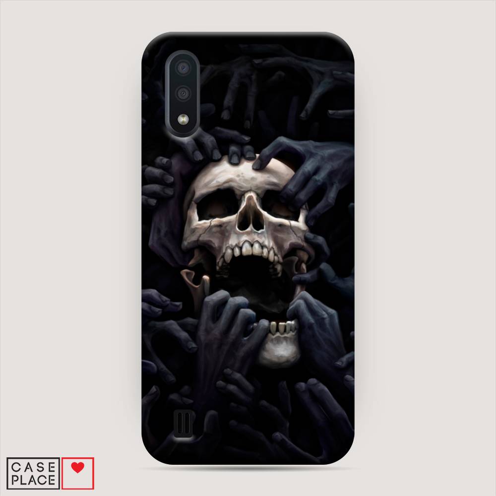 

Пластиковый чехол "Череп 29" на Samsung Galaxy A01