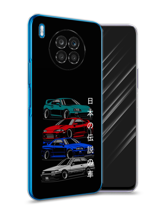 

Чехол Awog на Huawei Nova 8i "JDM Legend cars", Разноцветный, 6106350-5
