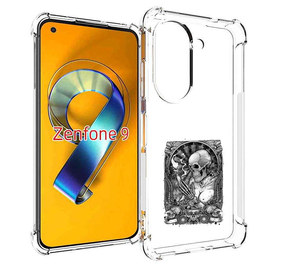 

Чехол MyPads девушка скелет для Asus Zenfone 9 (AI2202), Прозрачный, Tocco