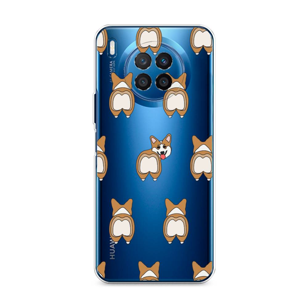 фото Чехол awog "милый корги фон" для huawei nova 8i
