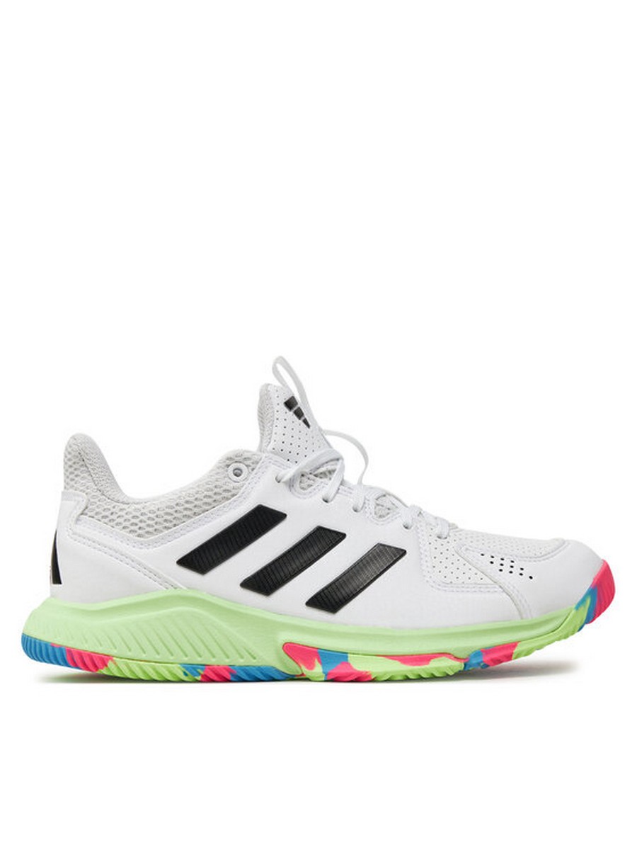 

Кроссовки женские Adidas Court Flight IE0840 белые 38 EU, Белый, Court Flight IE0840