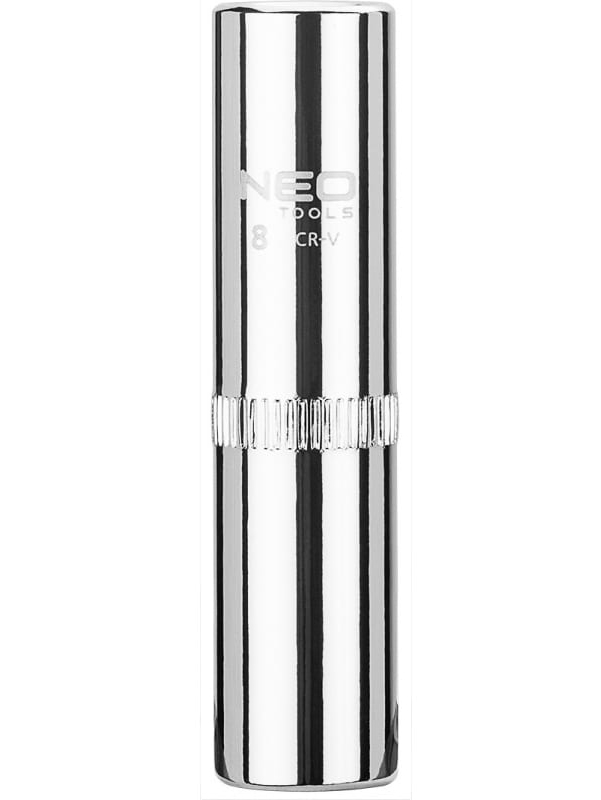 

08-241_головка 6-гран, длинная 1/4', 8 мм, CrV