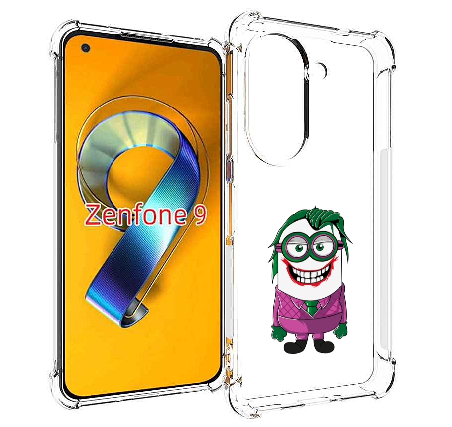 Чехол MyPads джокер миньон для Asus Zenfone 9 (AI2202)