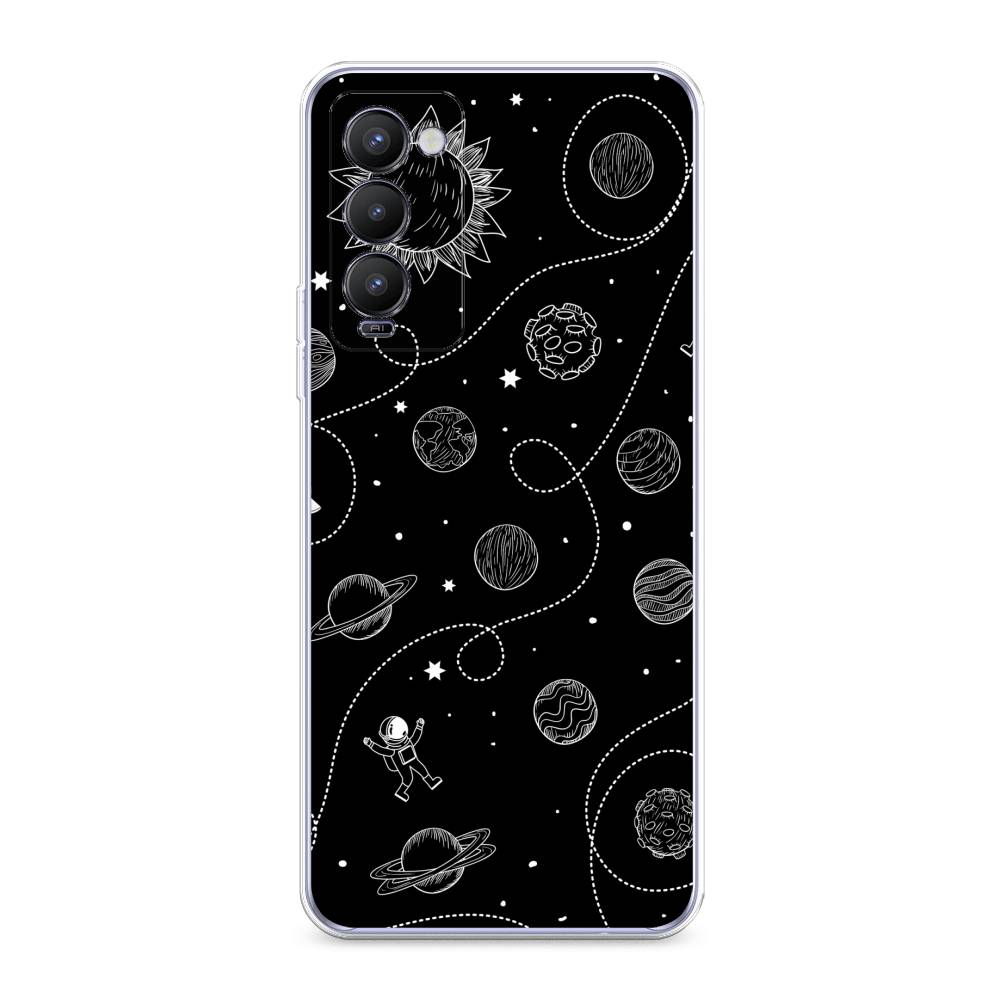 

Чехол Awog на Tecno Camon 18/18T "В невесомости", Разноцветный, 300950-4