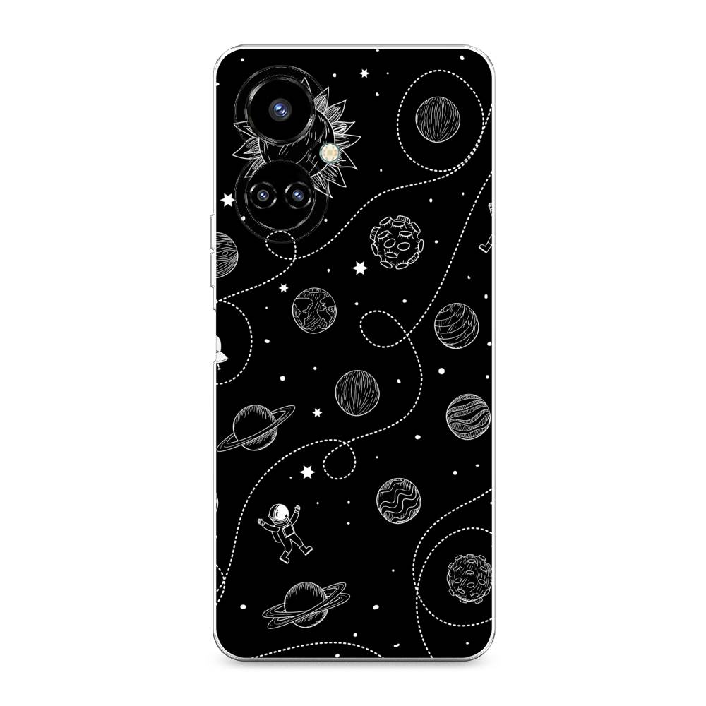 

Чехол Awog на Tecno Camon 19/19 Pro 4G "В невесомости", Разноцветный, 301650-4