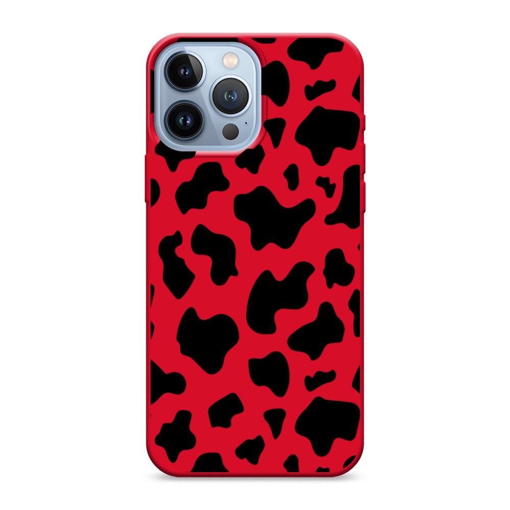 

Чехол Awog на Apple iPhone 13 Pro Max / Айфон 13 Pro Max "Пятна коровы черные", Разноцветный, 14453-1