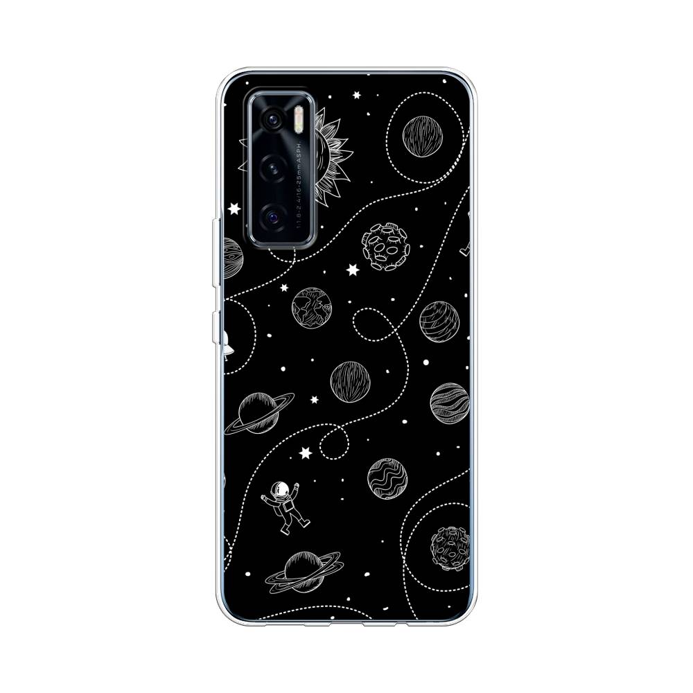 

Чехол Awog на Vivo V20 SE "В невесомости", Разноцветный, 263550-4