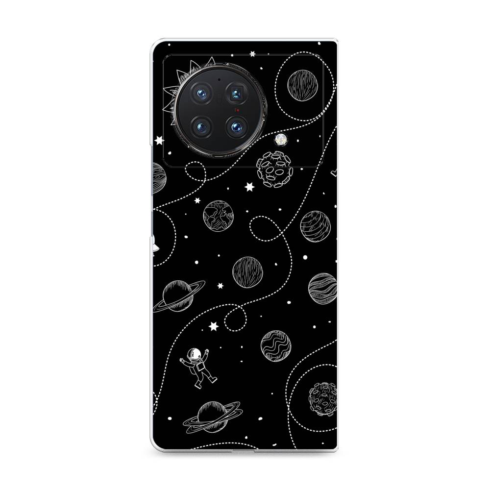

Чехол Awog на Vivo X Fold "В невесомости", Разноцветный, 266750-4