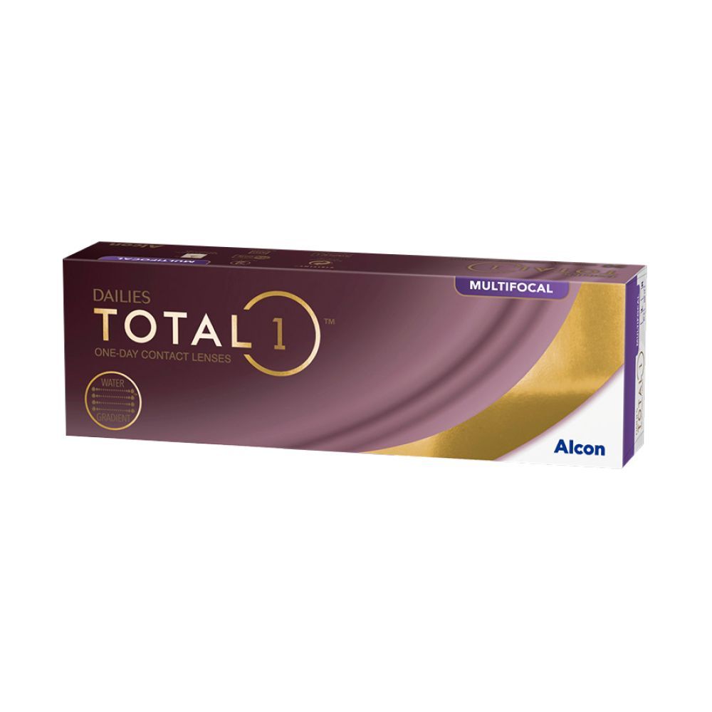 Мультифокальные линзы Alcon Dailies Total 1 Multifocal, 30 линз, MED -0,50 R8,5