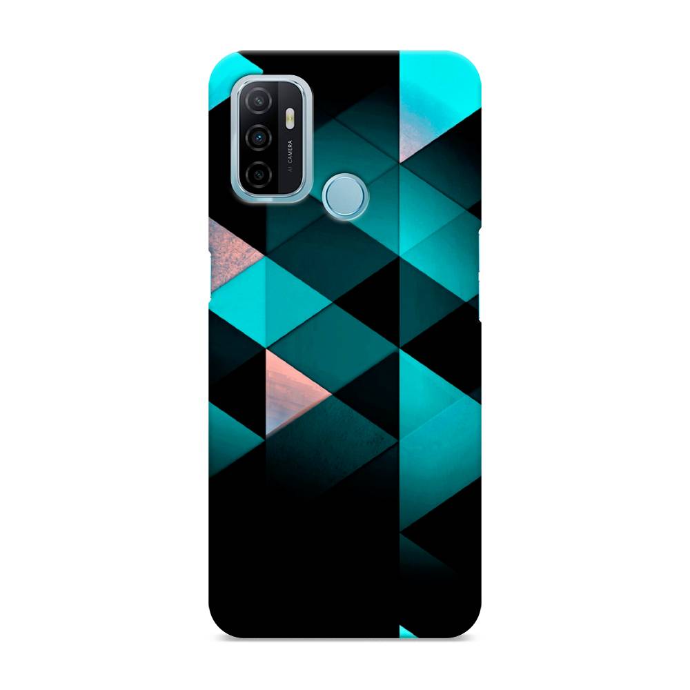 

Пластиковый чехол "Геометрия 16" на Oppo A53, 254320-2