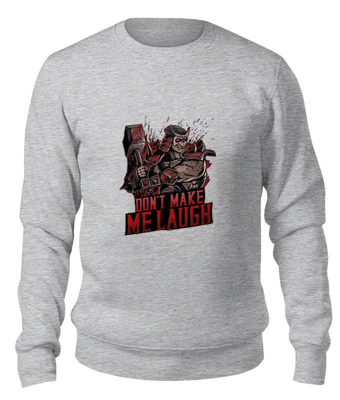 

Свитшот унисекс Printio Mortal combat серый M, Mortal combat