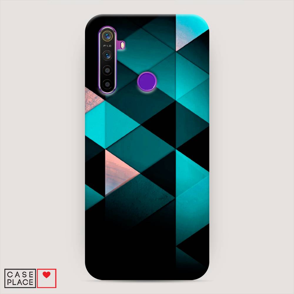 

Пластиковый чехол "Геометрия 16" на Realme 5, 251520-2