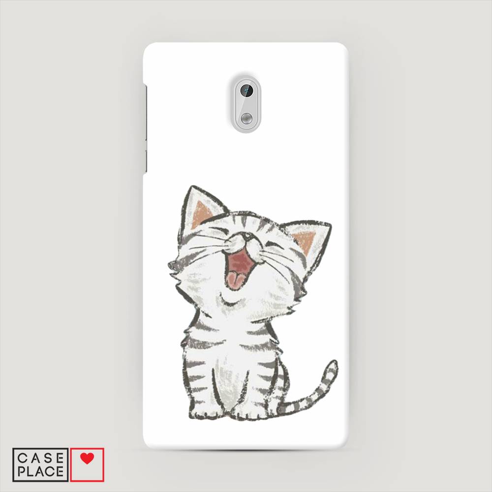 

Чехол Awog "Котенок рисованный" для Nokia 3, 120120-1