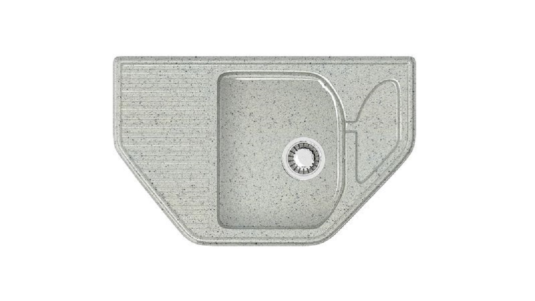 

Кухмойка Granit MARRBA глянц Рики Z22Q10 светлосерая EAN:2000381450010, Серый