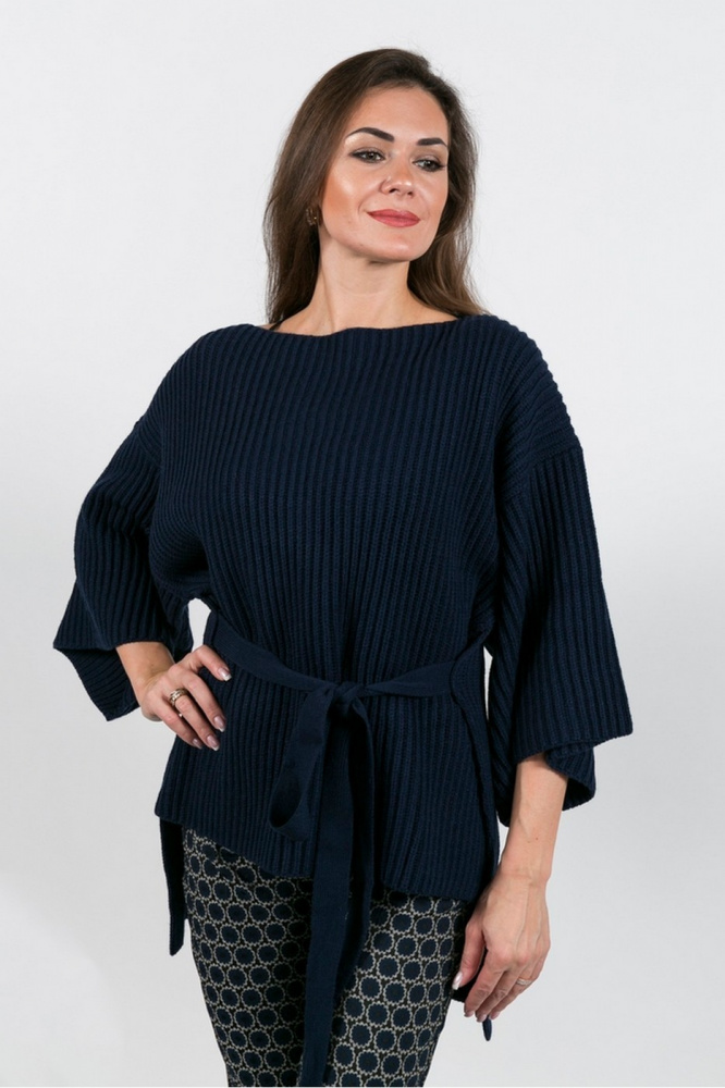 

Джемпер женский Beatrice b 17FA8358DREE синий 44, 17FA8358DREE