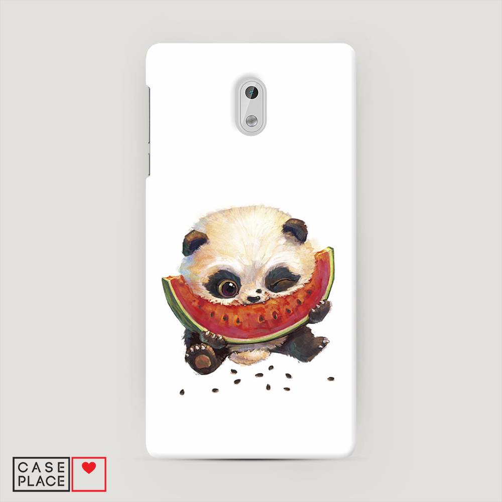 

Чехол Awog "Малыш панды с арбузом" для Nokia 3, 120120-1