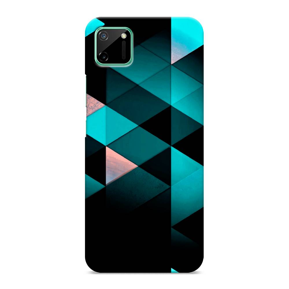 

Пластиковый чехол "Геометрия 16" на Realme C11, 253820-2