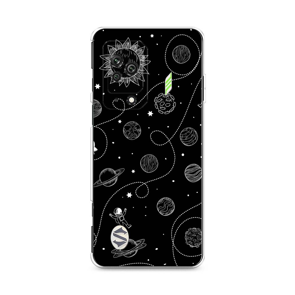 

Чехол Awog на Xiaomi Black Shark 5 "В невесомости", Разноцветный, 314050-4