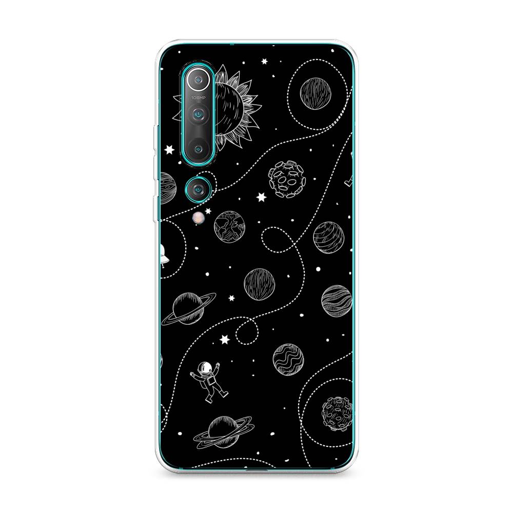 

Чехол Awog на Xiaomi Mi 10 "В невесомости", Разноцветный, 37550-4