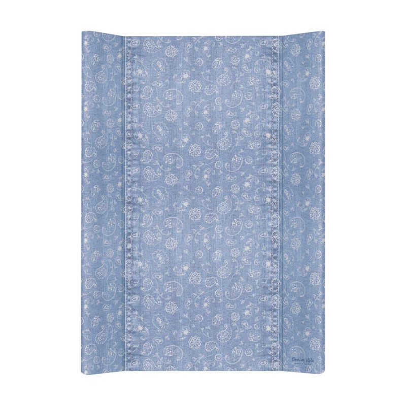 фото Матрас пеленальный ceba baby denim style boho blue без изголовья, 70 см