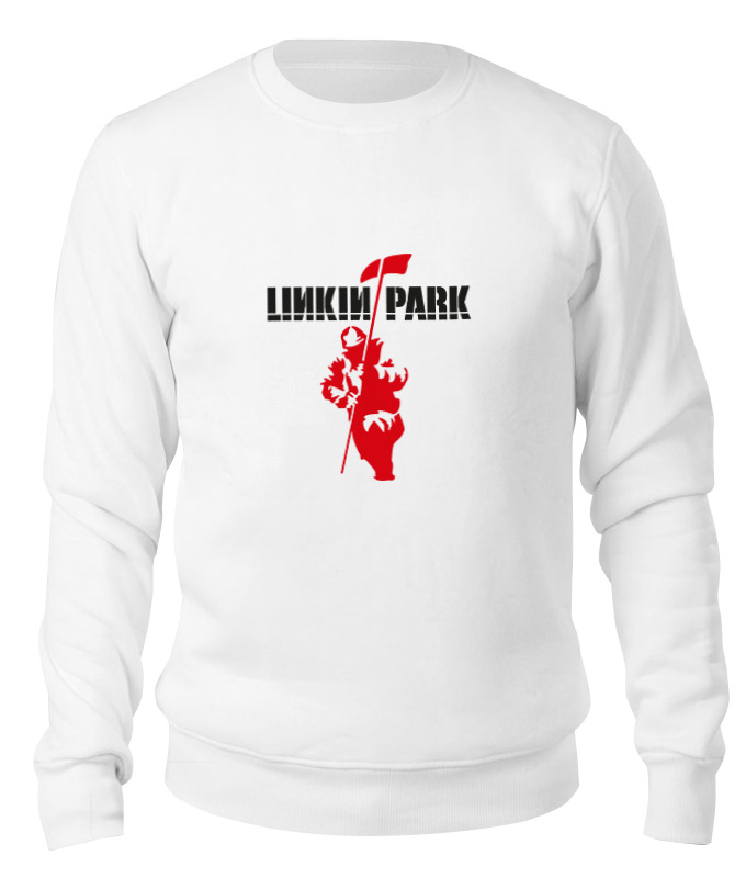 

Свитшот унисекс Printio Linkin park белый M, Linkin park