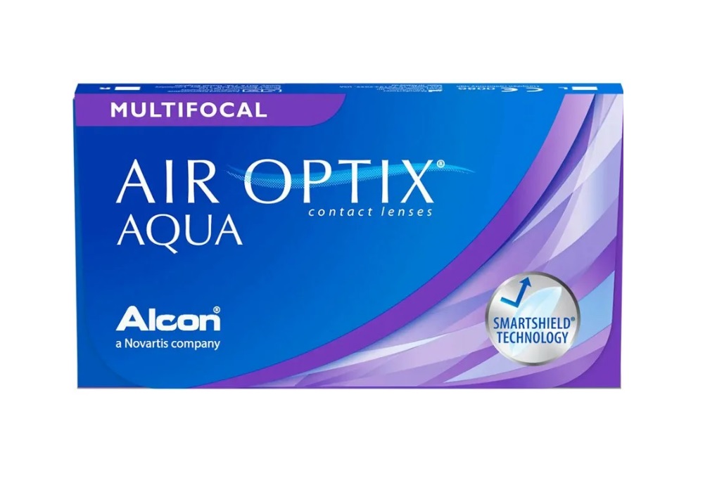 Линзы Alcon Air Optix plus Hydraglyde Multifocal, 3 линзы,ADD HIGH -7,25 R 8,6