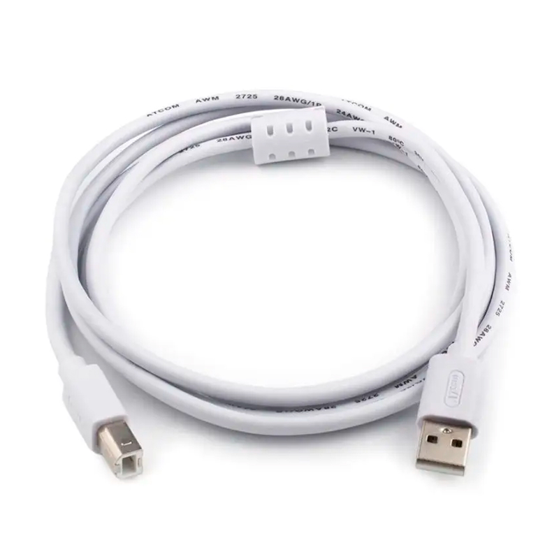 

Кабель USB 2.0 Тип A - B Atcom AT8099 USB Cable 3.0m, Белый, AT8099 USB Cable 3.0m