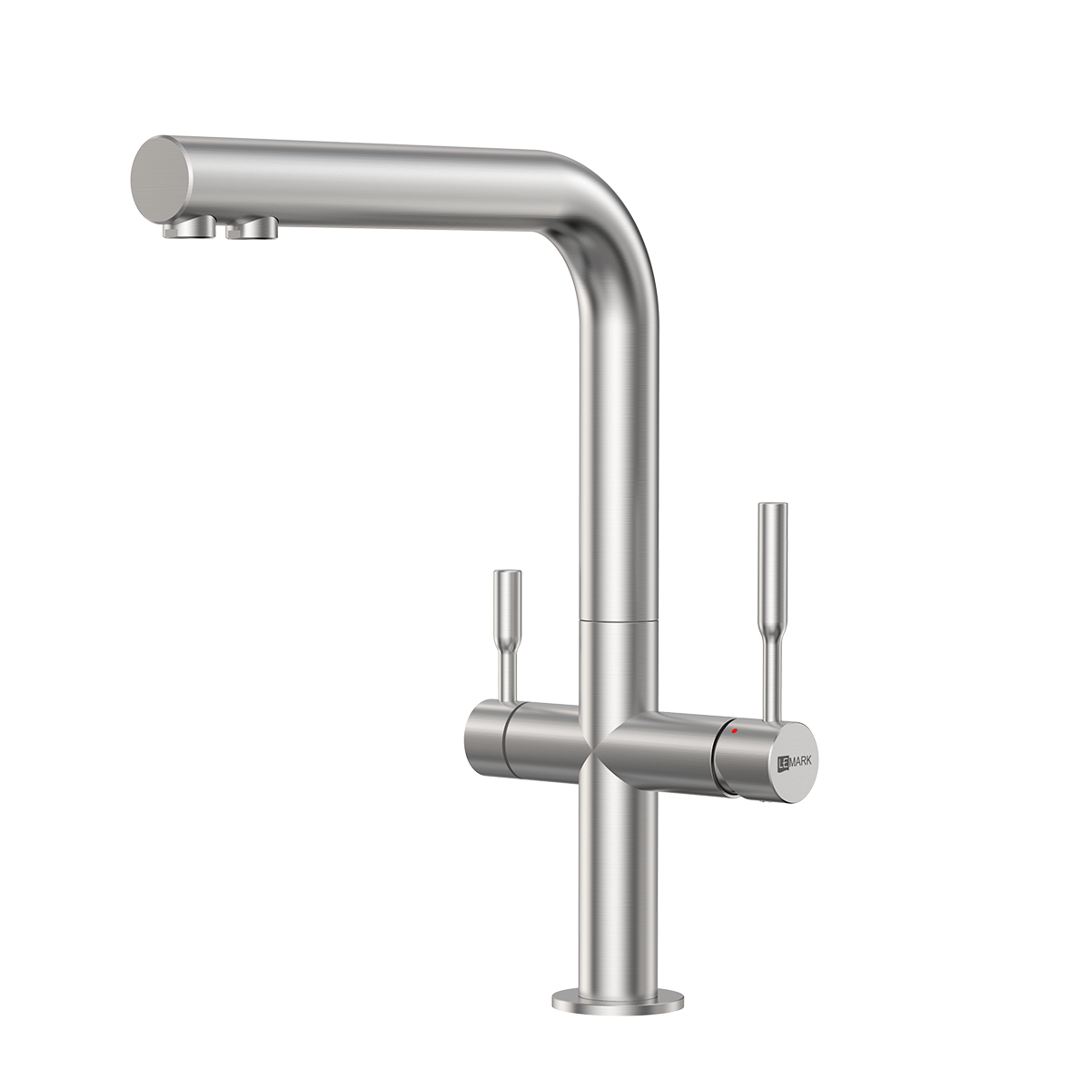 

Смеситель для фильтра Lemark LM5063S, Серебристый, LM5063S