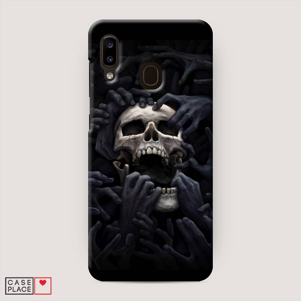

Пластиковый чехол "Череп 29" на Samsung Galaxy A30, 27520-7