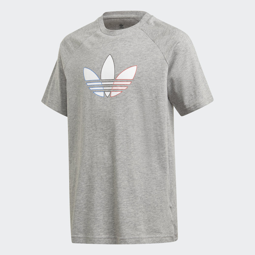 

Футболка Adidas Tee GN7435 цв.серый р. 158, GN7435