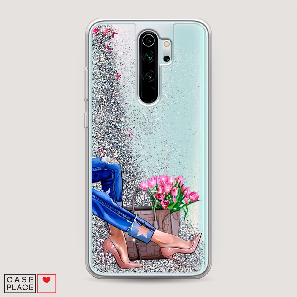 

Чехол Awog на Xiaomi Redmi Note 8 Pro "Каблучки", Разноцветный, 36691-1