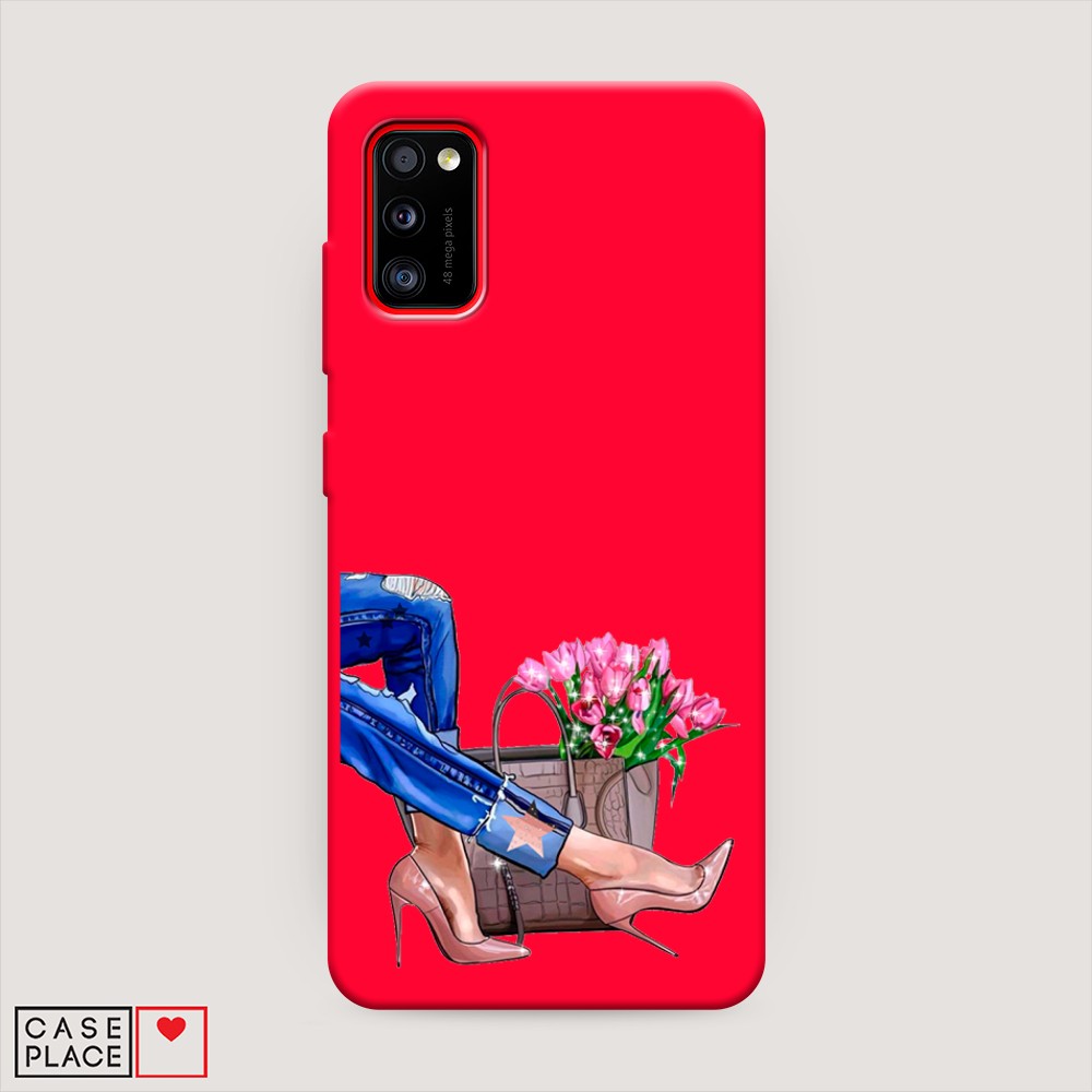 

Чехол Awog на Samsung Galaxy A41 / Самсунг A41 "Каблучки", Разноцветный, 2100453-1