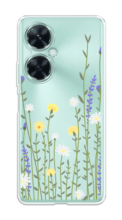 

Чехол на Huawei Nova 11i "Ромашка и лаванда", Зеленый;желтый;прозрачный, 6121750-1