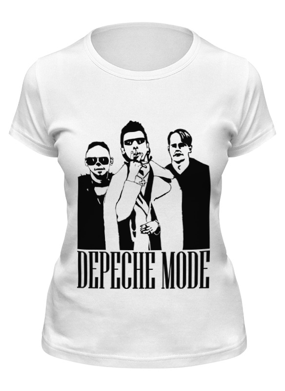 

Футболка женская Printio Depeche mode белая L, Белый, Depeche mode