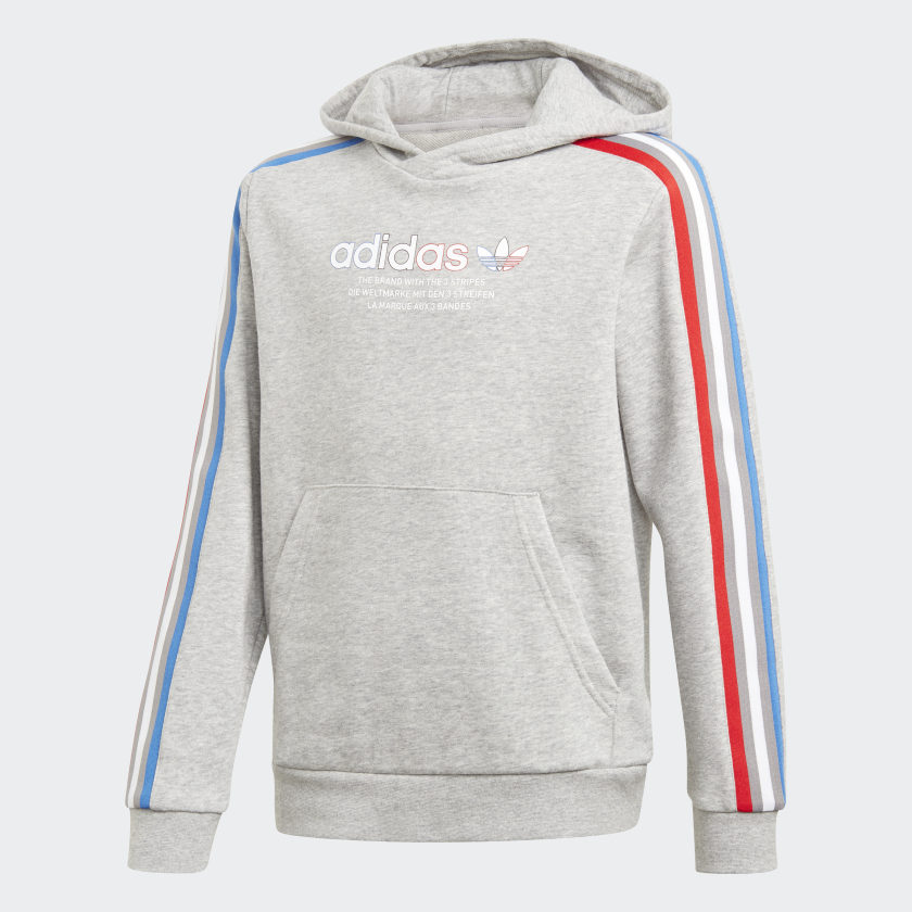 

Худи Adidas HOODIE GN7497 цв.серый р. 164, GN7497