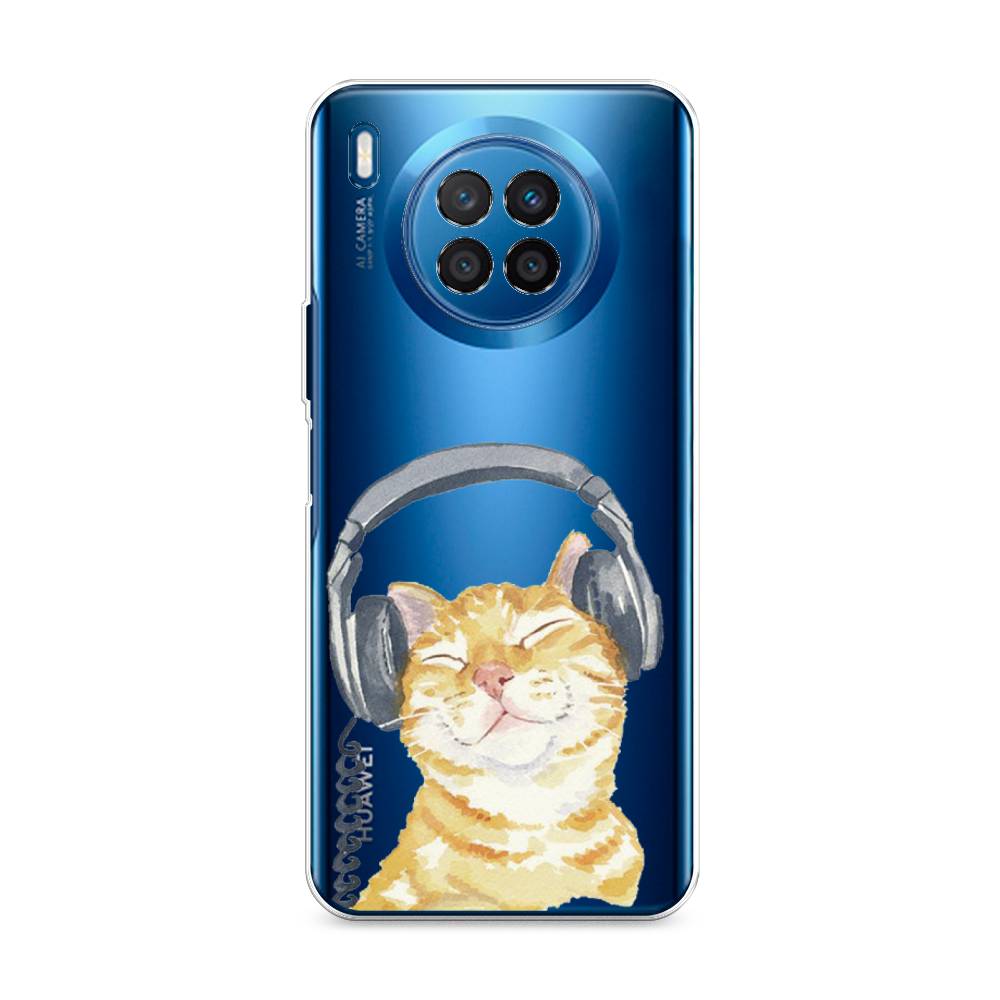 

Чехол Awog "Кот меломан" для Huawei Nova 8i