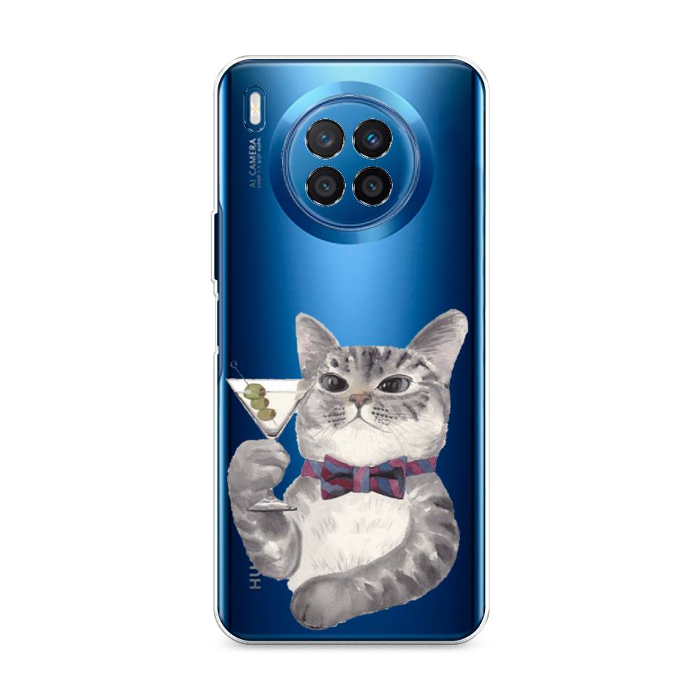 

Чехол Awog "Кот джентльмен" для Huawei Nova 8i