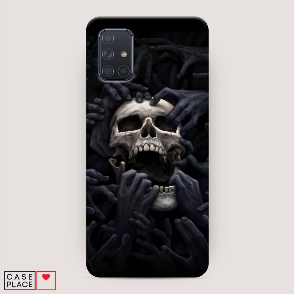 

Пластиковый чехол "Череп 29" на Samsung Galaxy A71, 29020-7