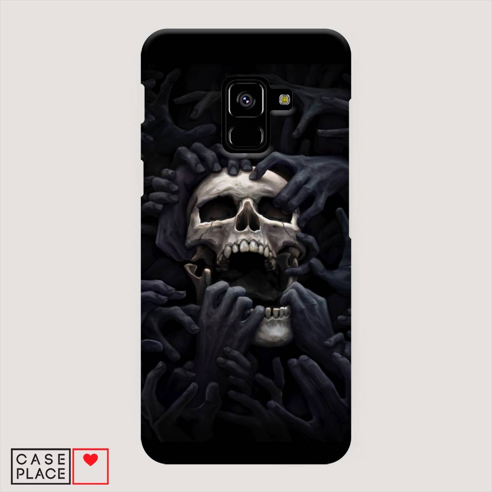

Пластиковый чехол "Череп 29" на Samsung Galaxy A8 2018, 25420-7