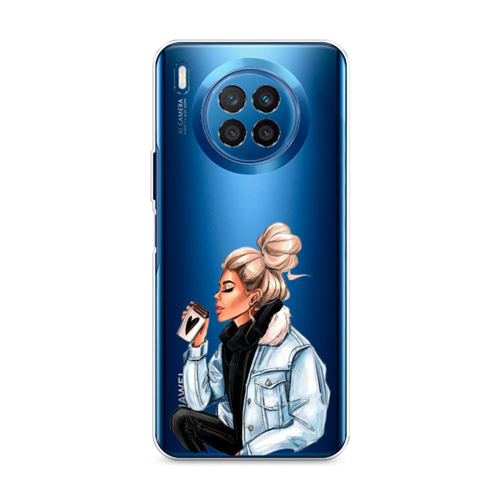 

Чехол Awog на Huawei Nova 8i "Cute girl", Разноцветный, 6106350-7
