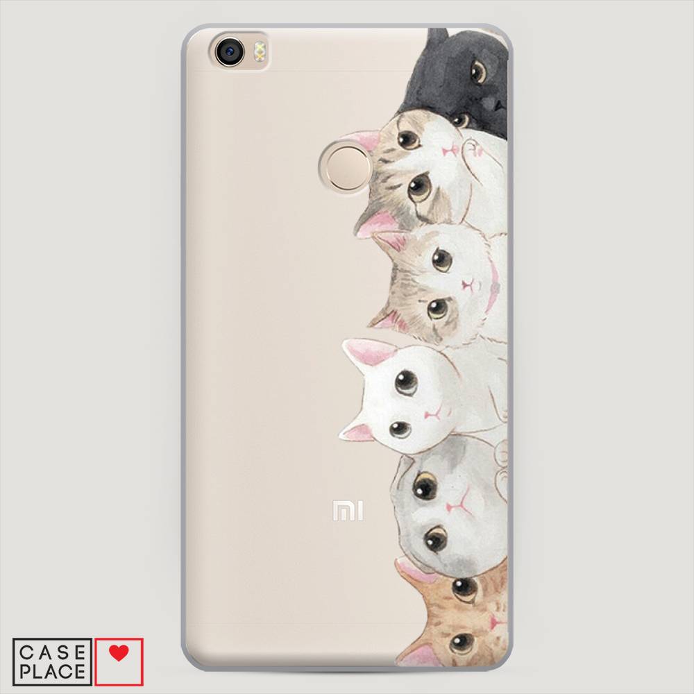 

Пластиковый чехол "Котики" на Xiaomi Mi Max, Котики