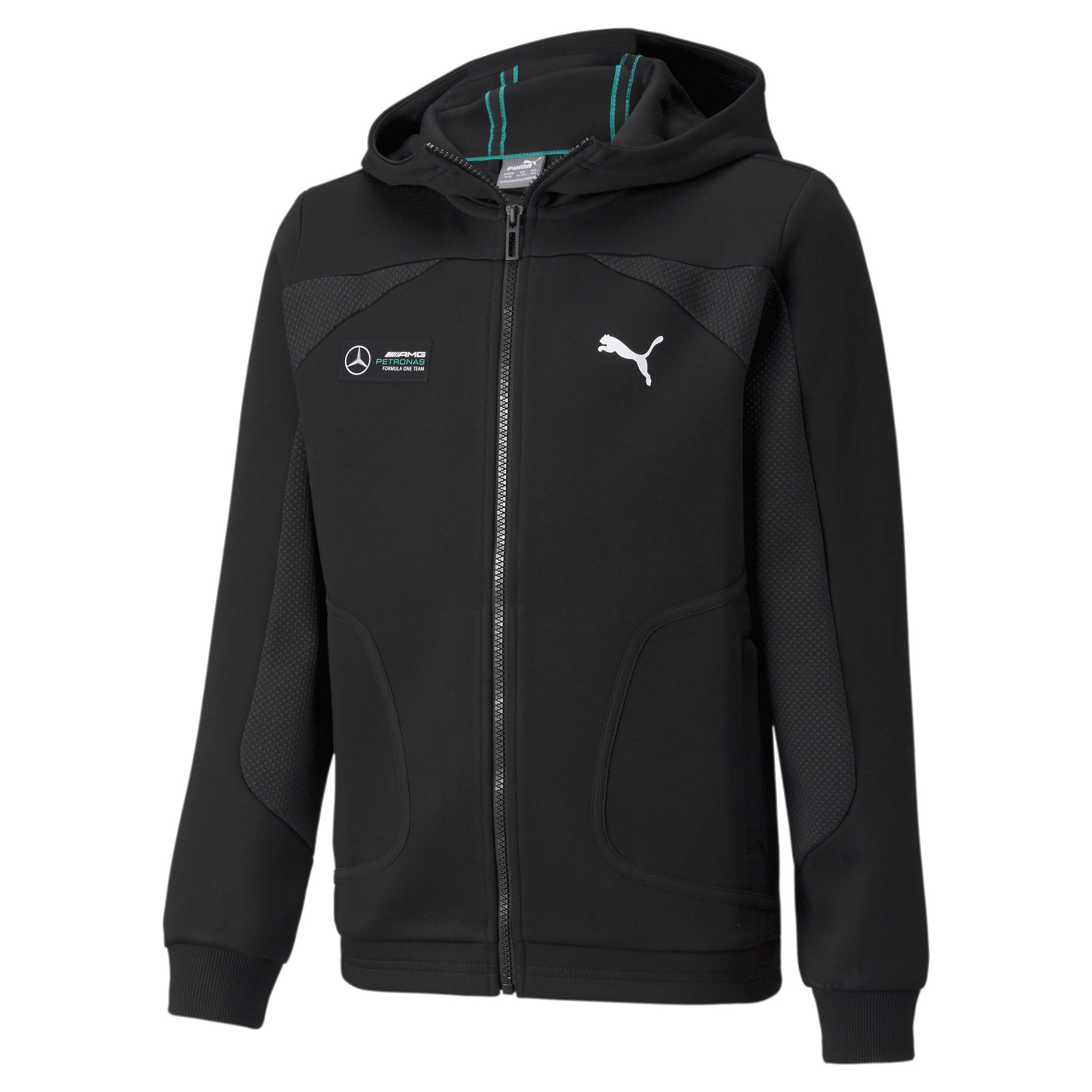 фото Толстовка puma mapf1 kids hooded sweat jacket 53191001 цв.черный р. 116