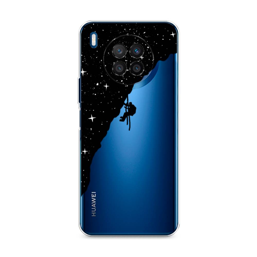 Чехол Awog  на Huawei Nova 8i Скалолаз в космосе