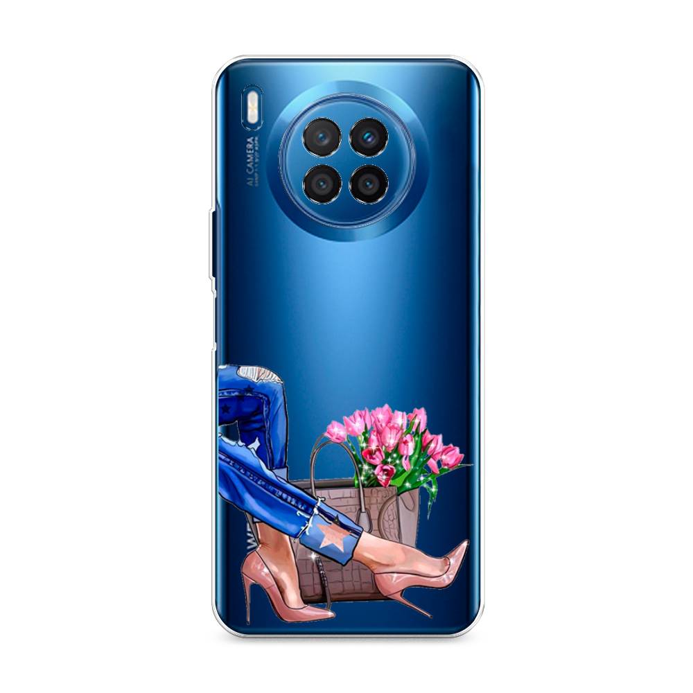 

Чехол Awog на Huawei Nova 8i "Каблучки", Разноцветный, 6106350-7
